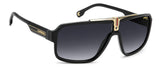 CARRERA 1091/S - BLACK / GREY SHADED - 65-10-135