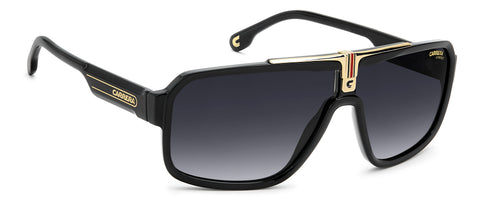 CARRERA 1091/S - BLACK / GREY SHADED - 65-10-135