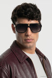 CARRERA 1091/S - BLACK / GREY SHADED - 65-10-135