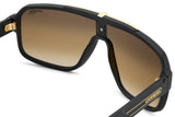 CARRERA 1091/S - MATTE BLACK GOLD / BROWN SHADED BRICK - 65-10-135