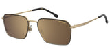 CARRERA 356/S/N - GOLD / GOLD HIGH CONTRAST POLARIZED ANTIREFLEX - 56-18-145
