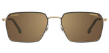 CARRERA 356/S/N - GOLD / GOLD HIGH CONTRAST POLARIZED ANTIREFLEX - 56-18-145