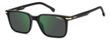 CARRERA 391/S - BLACK / GREENGREY SP PZ HIGHT CONTRAST ANTIREFLE - 53-18-145