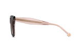 CAROLINA HERRERA HER 0402/S - BLACK NUDE / BROWN SHADED - 56-15-145