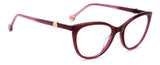 CAROLINA HERRERA HER 0437 - BURGUNDY - 52-18-145