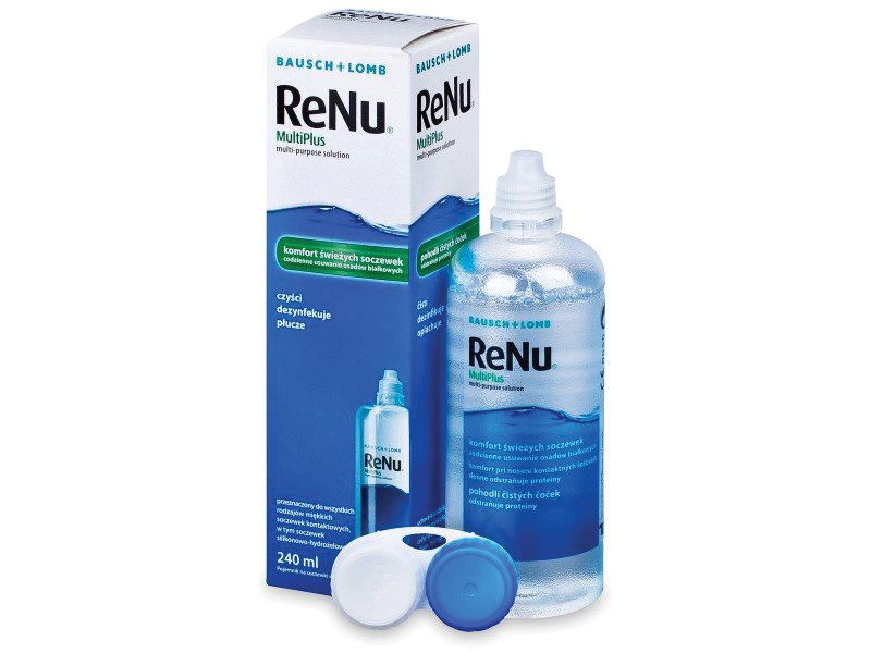 Renu Multiplus Contact Lens Solution 240ml