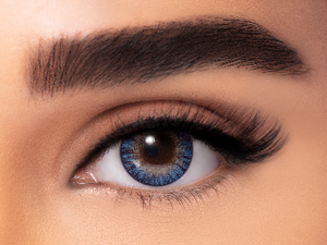 Freshlook Blue Monthly Plano