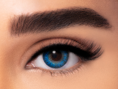 Freshlook Brilliant Blue Monthly Plano