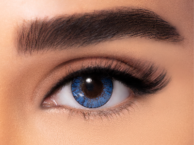 Freshlook True Sapphire Monthly Plano