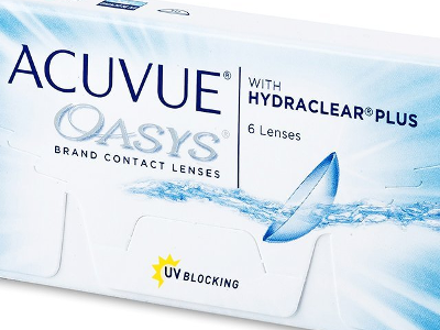 ACUVUE® OASYS with HYDRACLEAR® PLUS Technology - 2‑Week / Monthly Contact Lenses (Pack of 6)