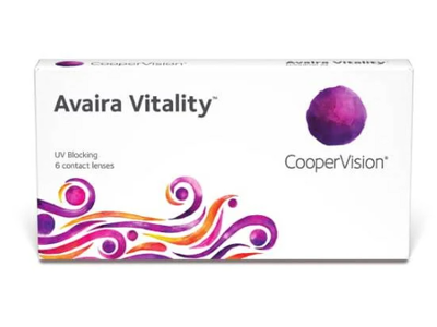 Avaira Vitality® – Monthly Contact Lenses (Pack of 6)