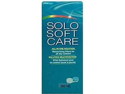 Solo Soft Care Contact Lens Solution 360ml