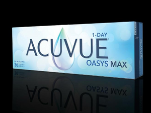 ACUVUE® OASYS MAX 1‑Day – Daily Disposable Contact Lenses (Pack of 30)