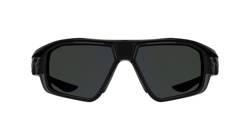 Nike Show X3 FF IM9736X Sunglasses in Black/Grey/LL Orange - front view