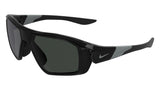 Nike Show X3 FF IM9736X Sunglasses in Black/Grey/LL Orange - 3/4 view