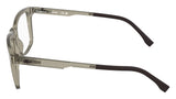 Lacoste L4013 Eyeglasses in Transparent Sand - side view