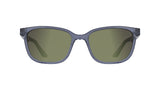 Nike Flash P IQ7241X Sunglasses in Iron Purple/Polar Yellow Flash - front view