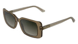 Calvin Klein CK26508S Sunglasses in Transparent Brown - 3/4 view