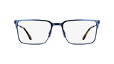 Lacoste L2321 Eyeglasses in Matte Blue - front view