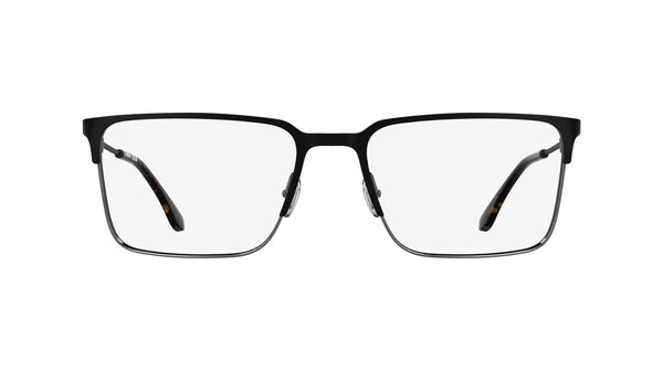 Lacoste L2321 Eyeglasses in Matte Black - front view