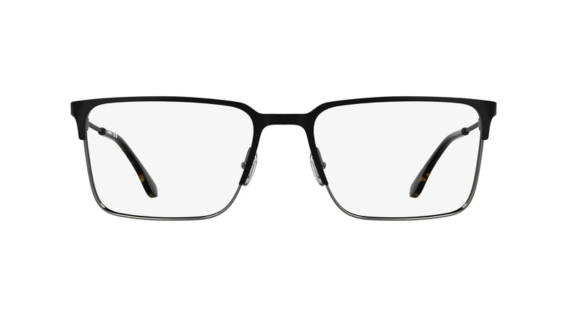 Lacoste L2321 Eyeglasses in Matte Black - front view