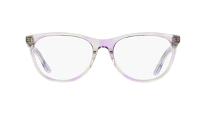 Nike 5070 Eyeglasses in Lilac/Green Havana - front view