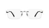 Lacoste L2320 Eyeglasses in Silver - front view