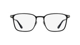 Lacoste L2325 Eyeglasses in Matte Black - front view