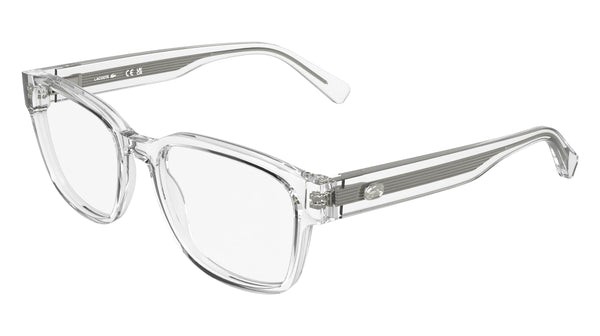 Lacoste L4012 Eyeglasses in Clear - 3/4 view