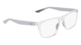 Nike 7414 Eyeglasses in Clear - 3/4 view, other side
