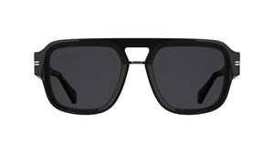 Lacoste L6094S Sunglasses in Black - front view
