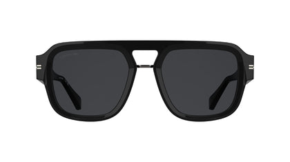 Lacoste L6094S Sunglasses in Black - front view