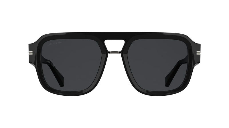 Lacoste L6094S Sunglasses in Black - front view