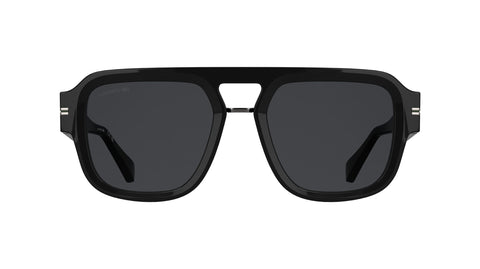 Lacoste L6094S Sunglasses in Black - front view