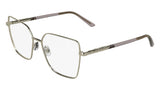 Calvin Klein CK26102 Eyeglasses in Light Gold - 3/4 view