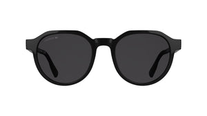 Lacoste L6087S Sunglasses in Black - front view