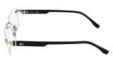 Lacoste L2320 Eyeglasses in Silver - side view