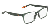 Nike 7415 Eyeglasses in Sequoia - 3/4 view, other side