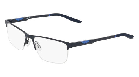 Nike 8144 Eyeglasses in Matte Obsidian - 3/4 view