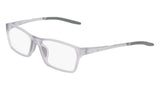 Nike 7410 Eyeglasses in Matte Wolf Grey - 3/4 view