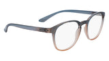 Calvin Klein CK23527N Eyeglasses in Grey Coral Gradient - 3/4 view, other side