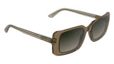 Calvin Klein CK26508S Sunglasses in Transparent Brown - 3/4 view, other side
