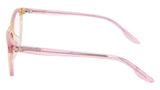Nike 5070 Eyeglasses in Pink/Yellow Havana - side view