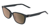 Nike Flash P IQ7241X Sunglasses in Anthracite/Polar Rose Gold Mirror - 3/4 view