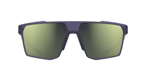 Nike Airlift IQ7268X Sunglasses in Matte Dark Raisin/Yellow Flash - front view