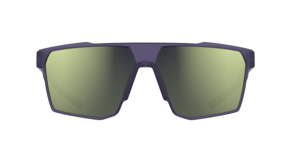 Nike Airlift IQ7268X Sunglasses in Matte Dark Raisin/Yellow Flash - front view