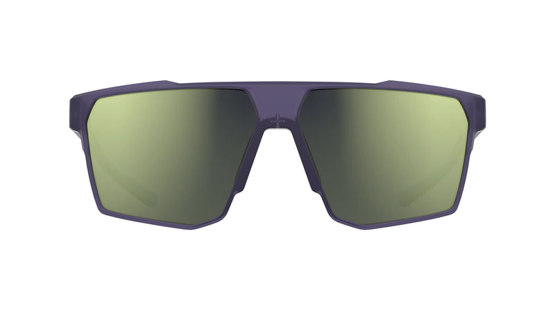 Nike Airlift IQ7268X Sunglasses in Matte Dark Raisin/Yellow Flash - front view
