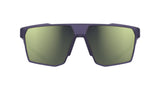 Nike Airlift IQ7268X Sunglasses in Matte Dark Raisin/Yellow Flash - front view