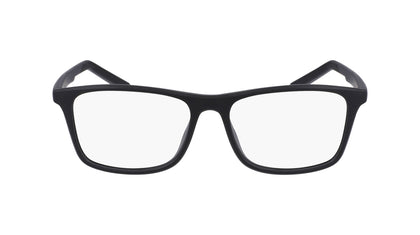 Nike 5544 N Eyeglasses in Matte Black - front view