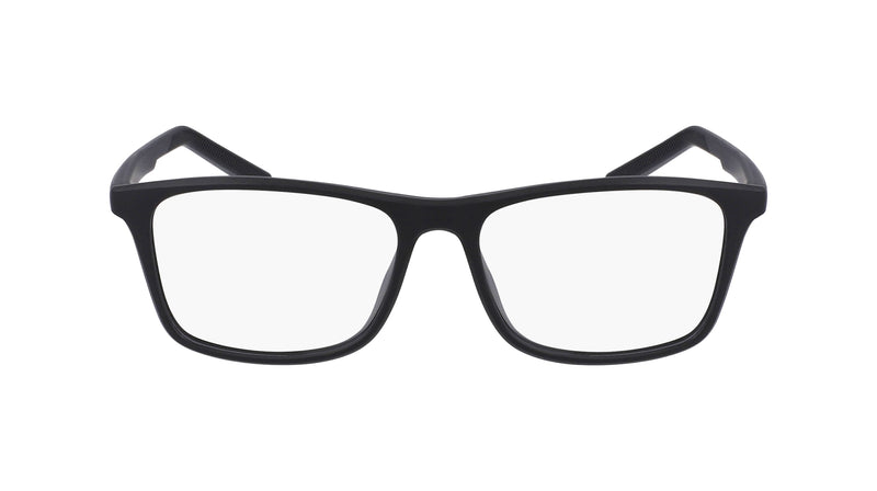 Nike 5544 N Eyeglasses in Matte Black - front view